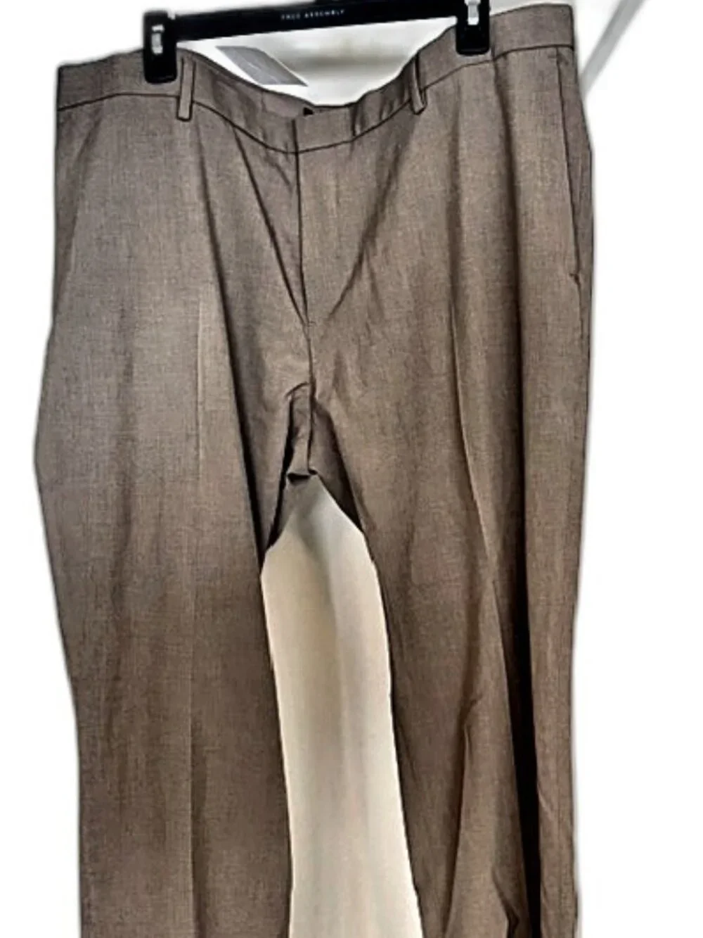 H&M Men's Slim Fit Dress Pants Tan Flat Front NWT Size 42x30